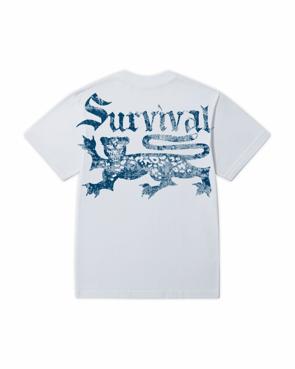 CAMISA SURVIVAL LOGO WHITE