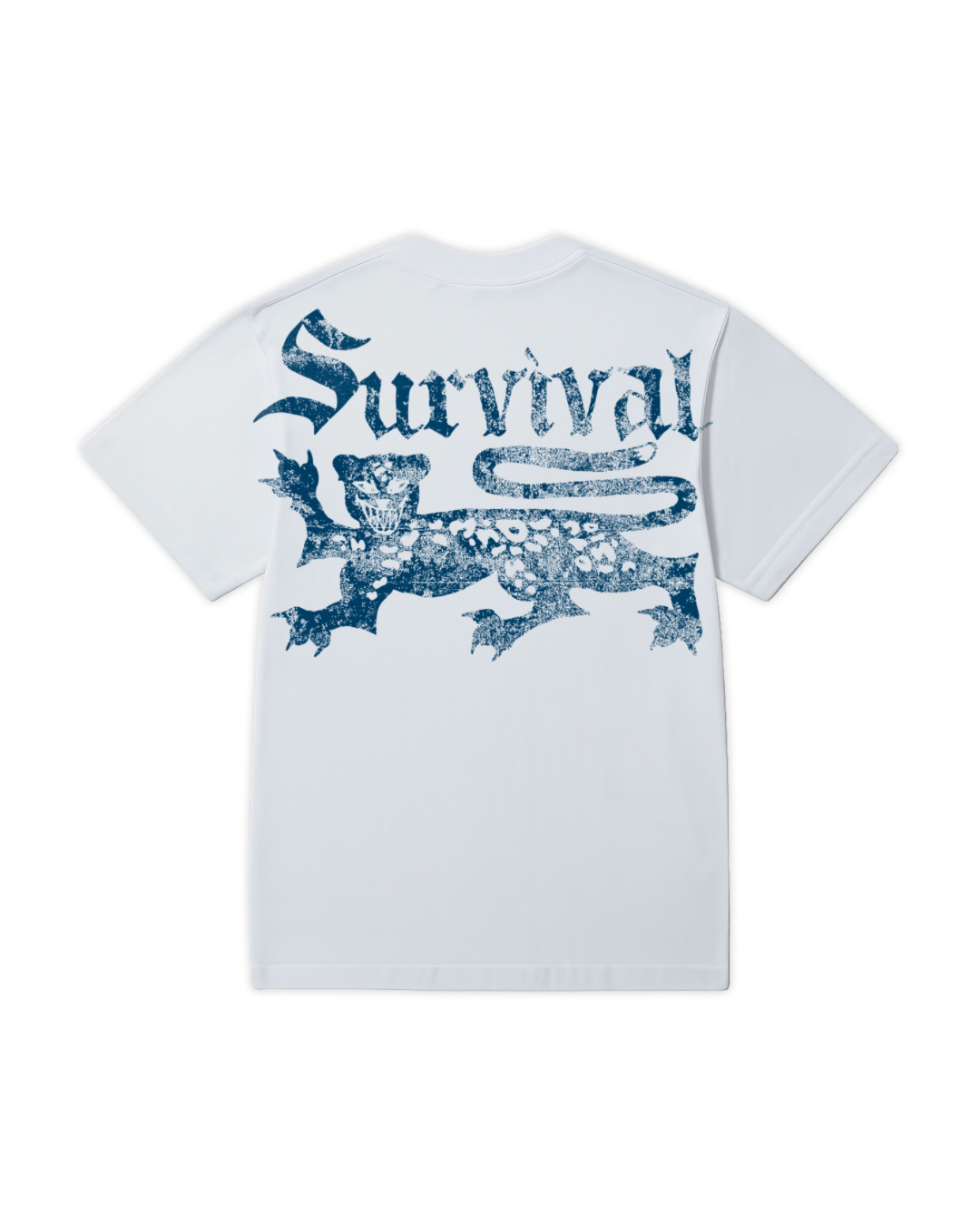 CAMISA SURVIVAL LOGO WHITE