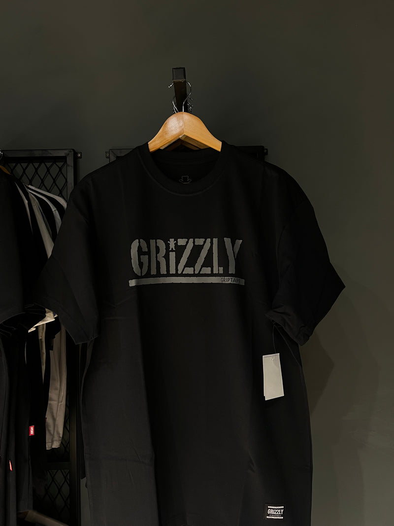 CAMISA GRIZZLY STAMP BLACK