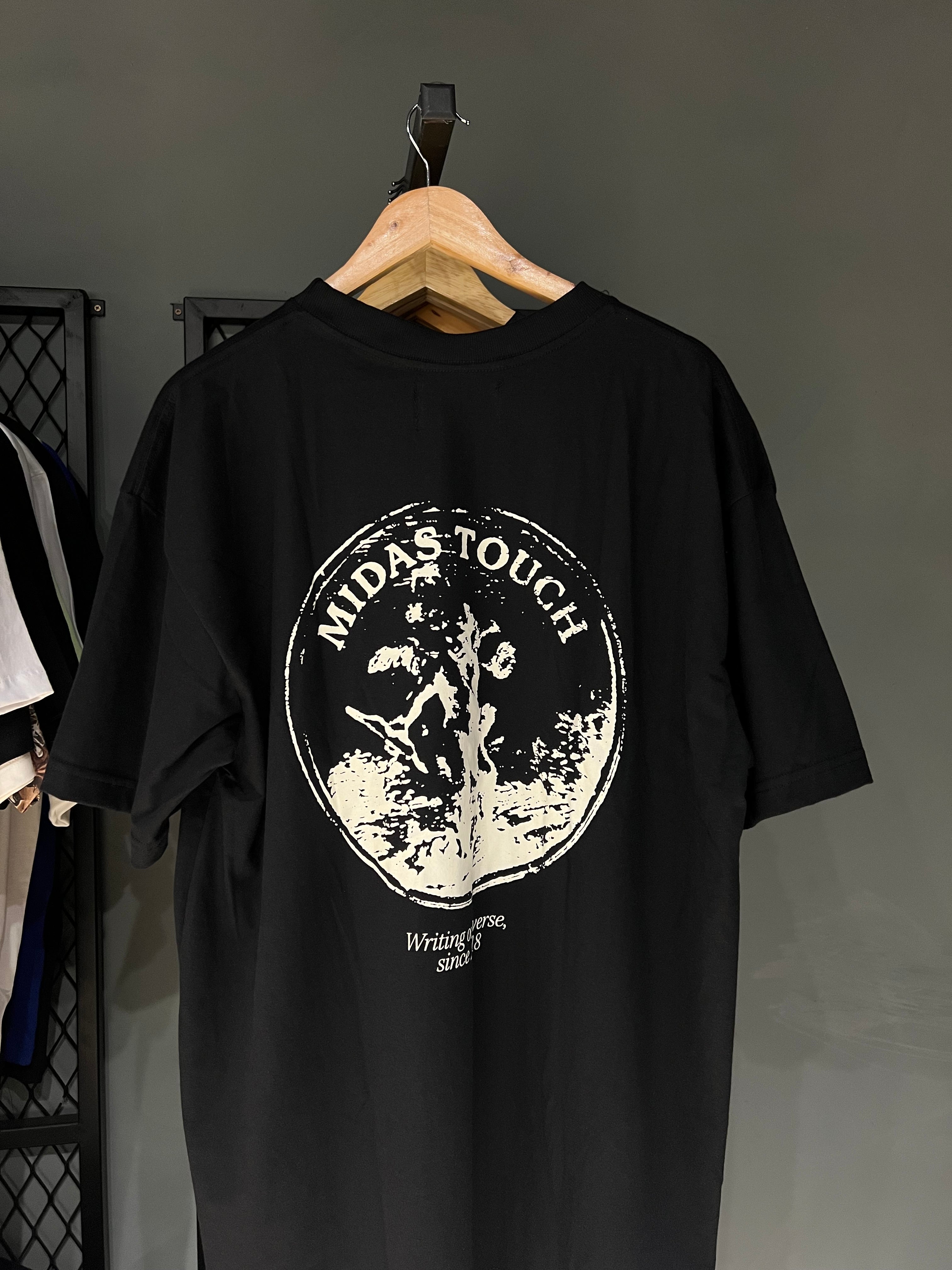 CAMISA MIDAS STAMP BLACK