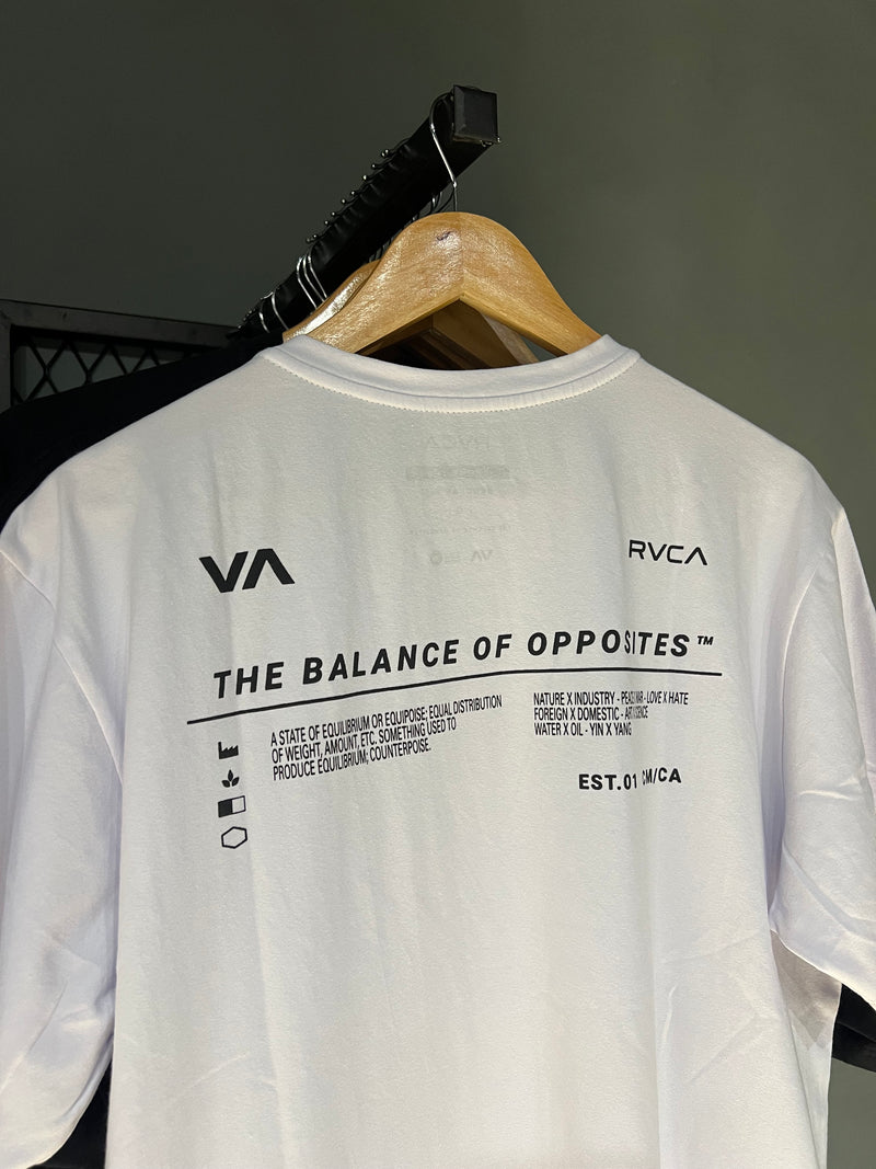 CAMISA RVCA BRAND REFLECT WHITE