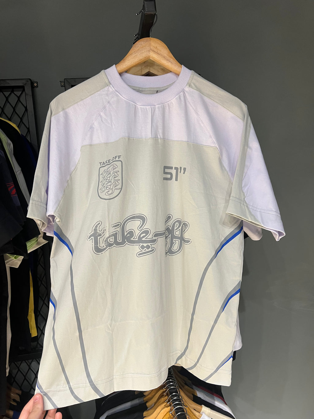 CAMISA TAKE OFF ARCHIVE CINZA