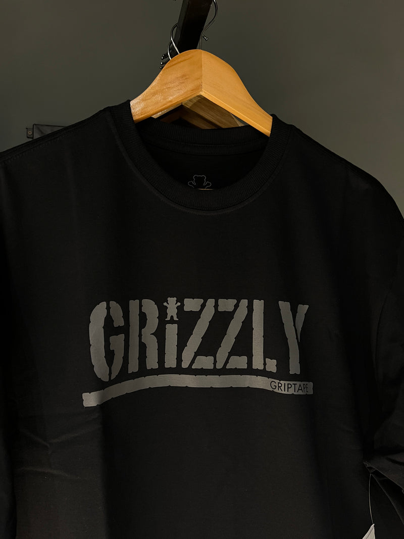 CAMISA GRIZZLY STAMP BLACK