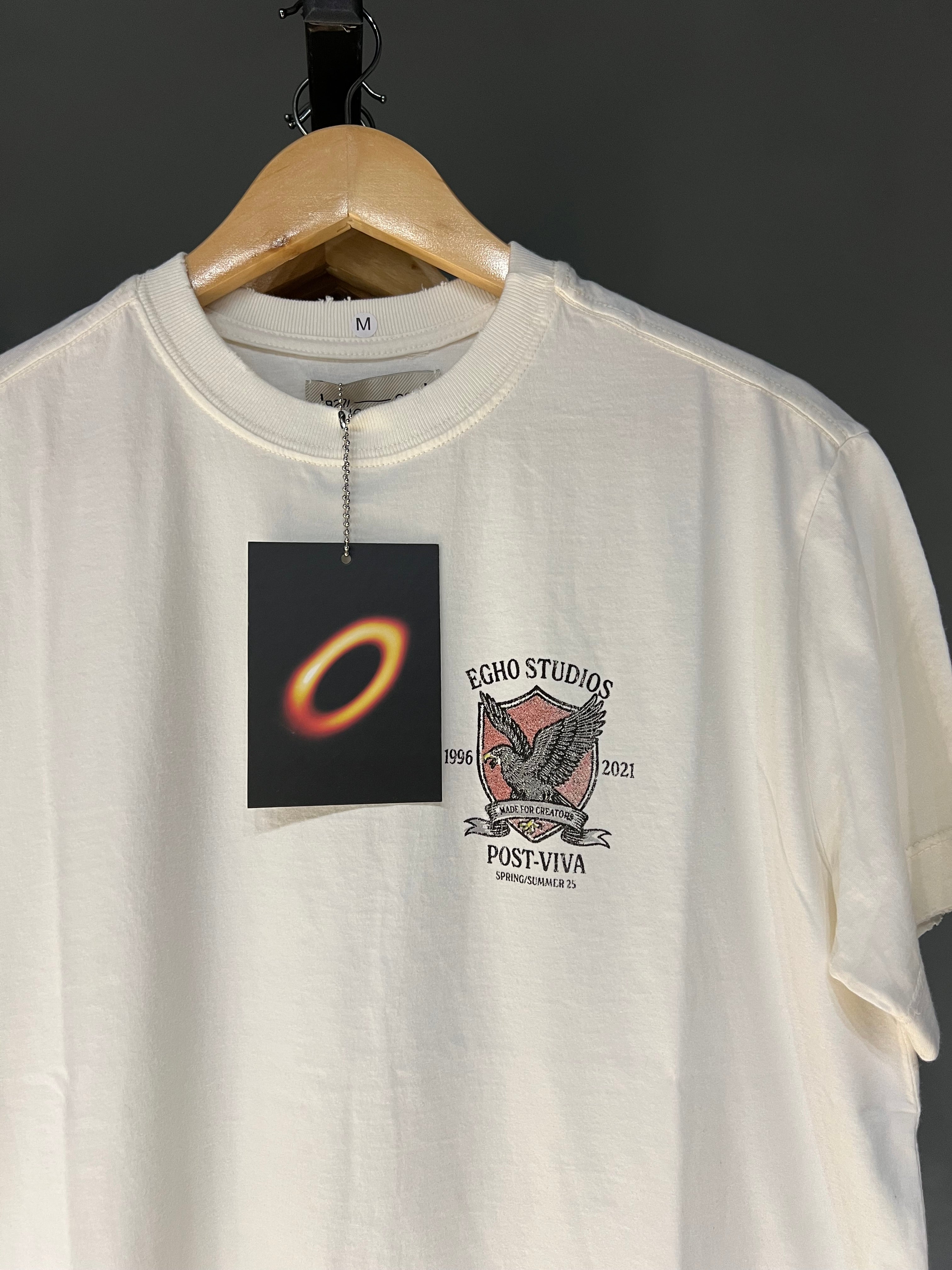 CAMISA EGHO BIRD WHITE