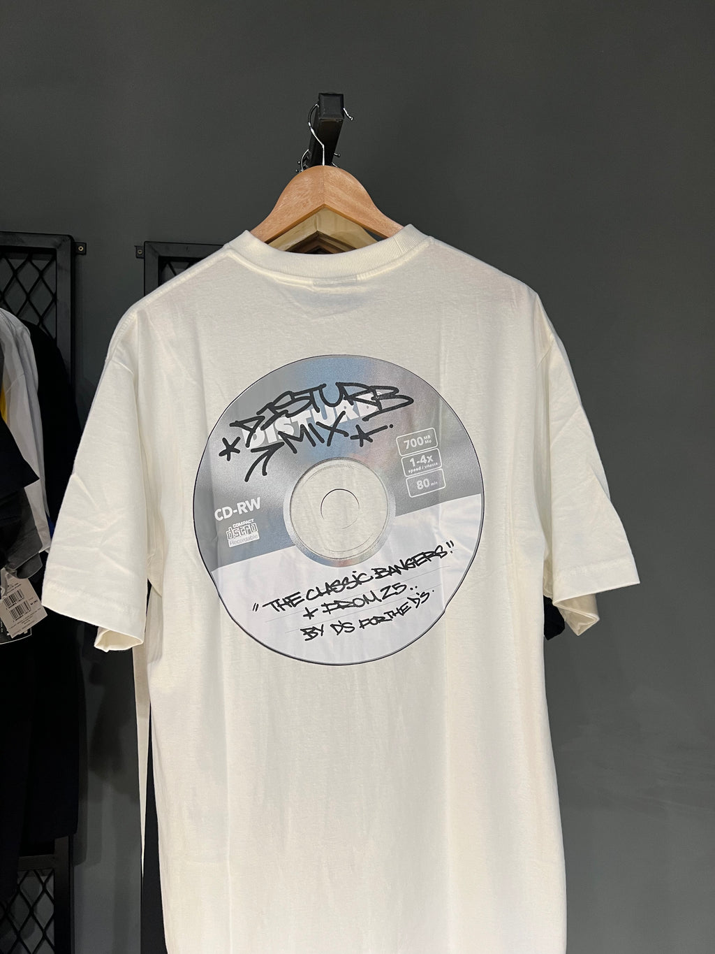 CAMISA DISTURB DMIX WHITE