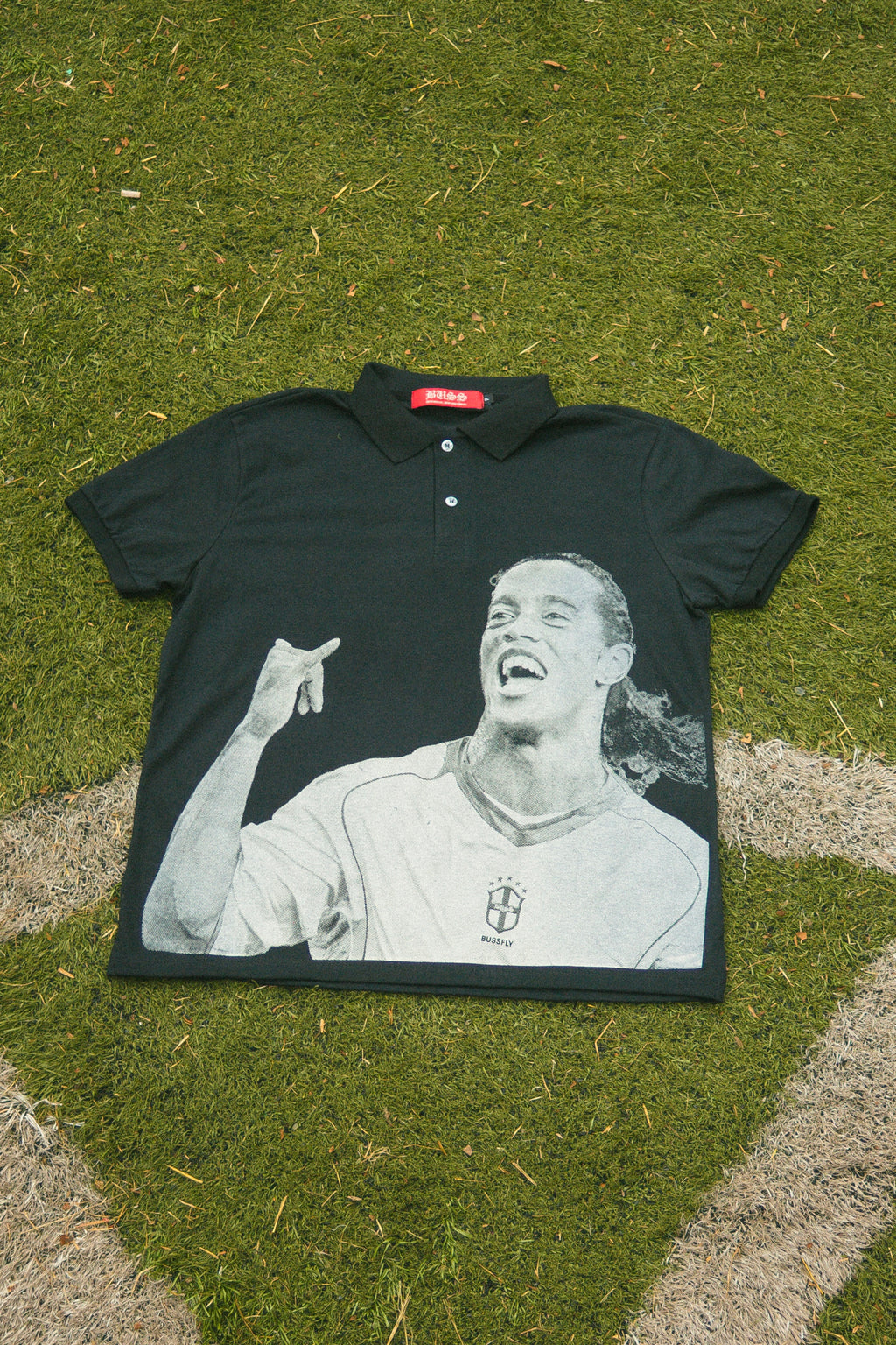 POLO BUSS RONALDINHO PRETA