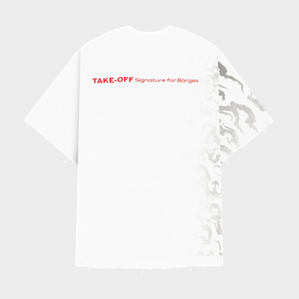 CAMISA TAKE OFF x BORGES SIGNATURE WHITE