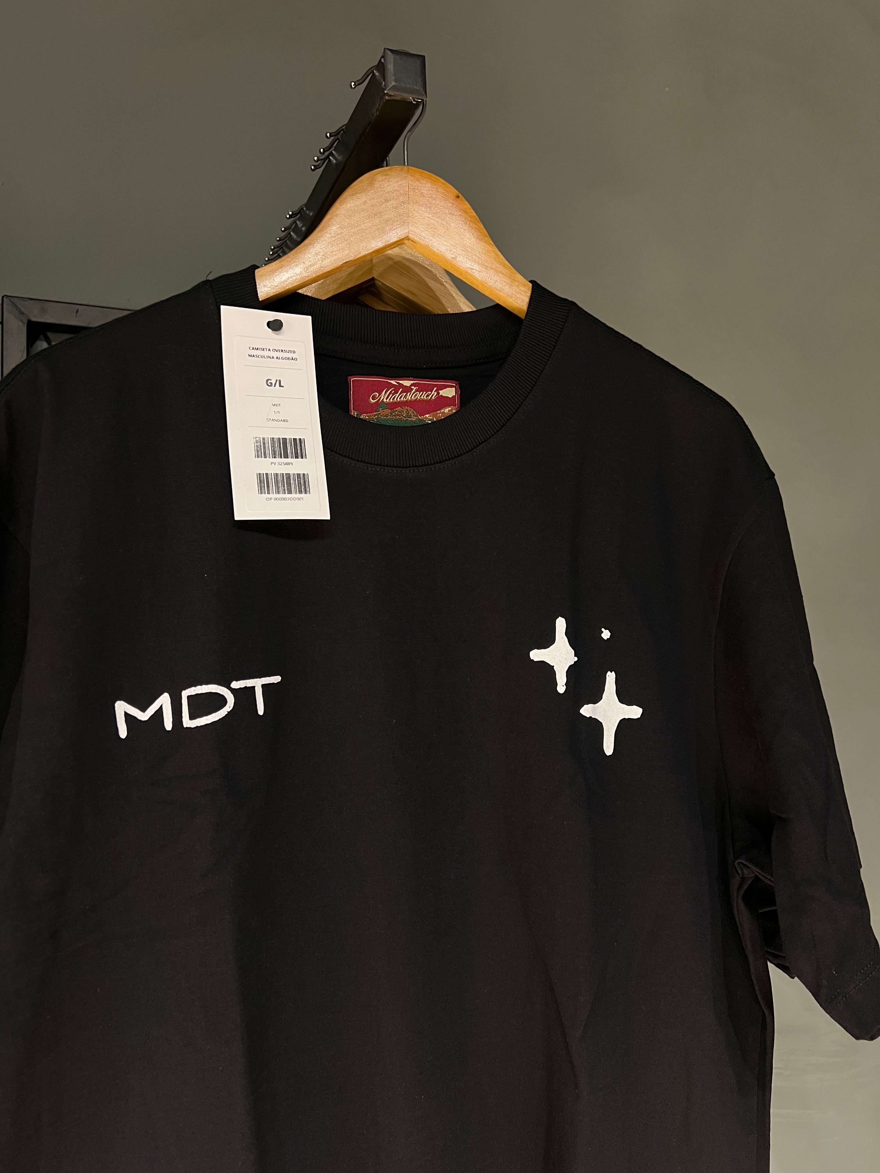 CAMISA MIDAS POSTAL BLACK