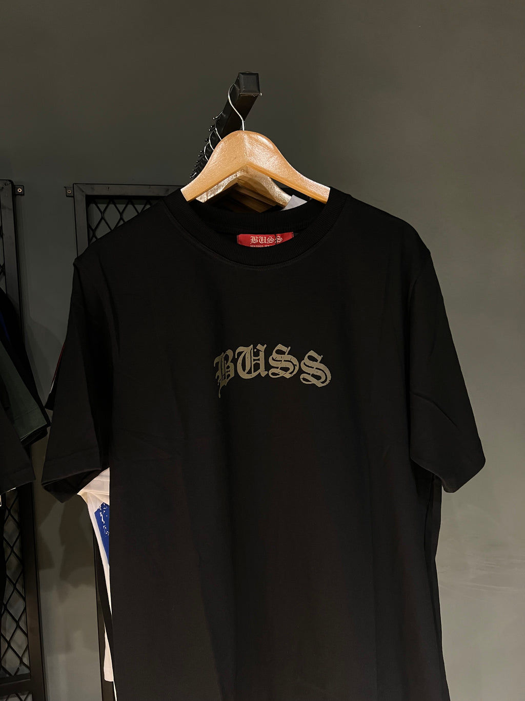 CAMISA BUSS LOGOS BLACK