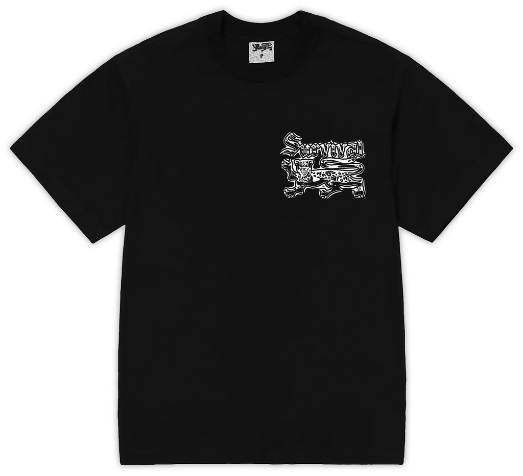 CAMISA SURVIVAL LOGO CHROMO BLACK