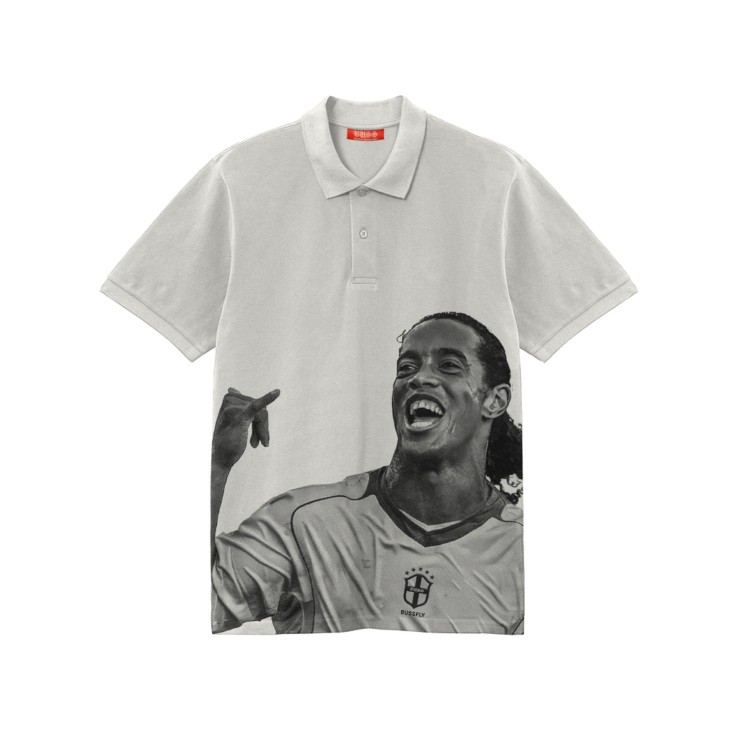POLO BUSS RONALDINHO WHITE