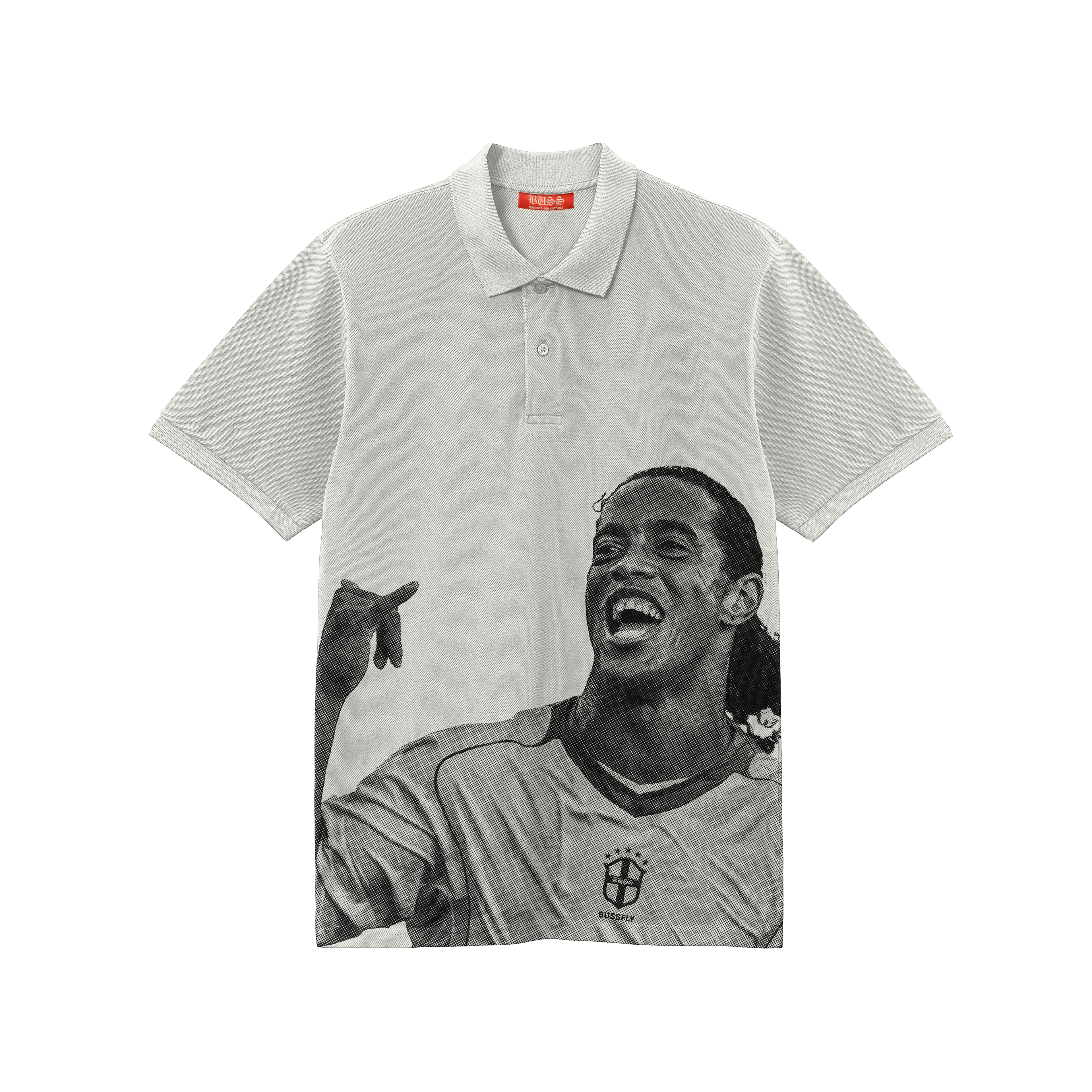 POLO BUSS RONALDINHO WHITE