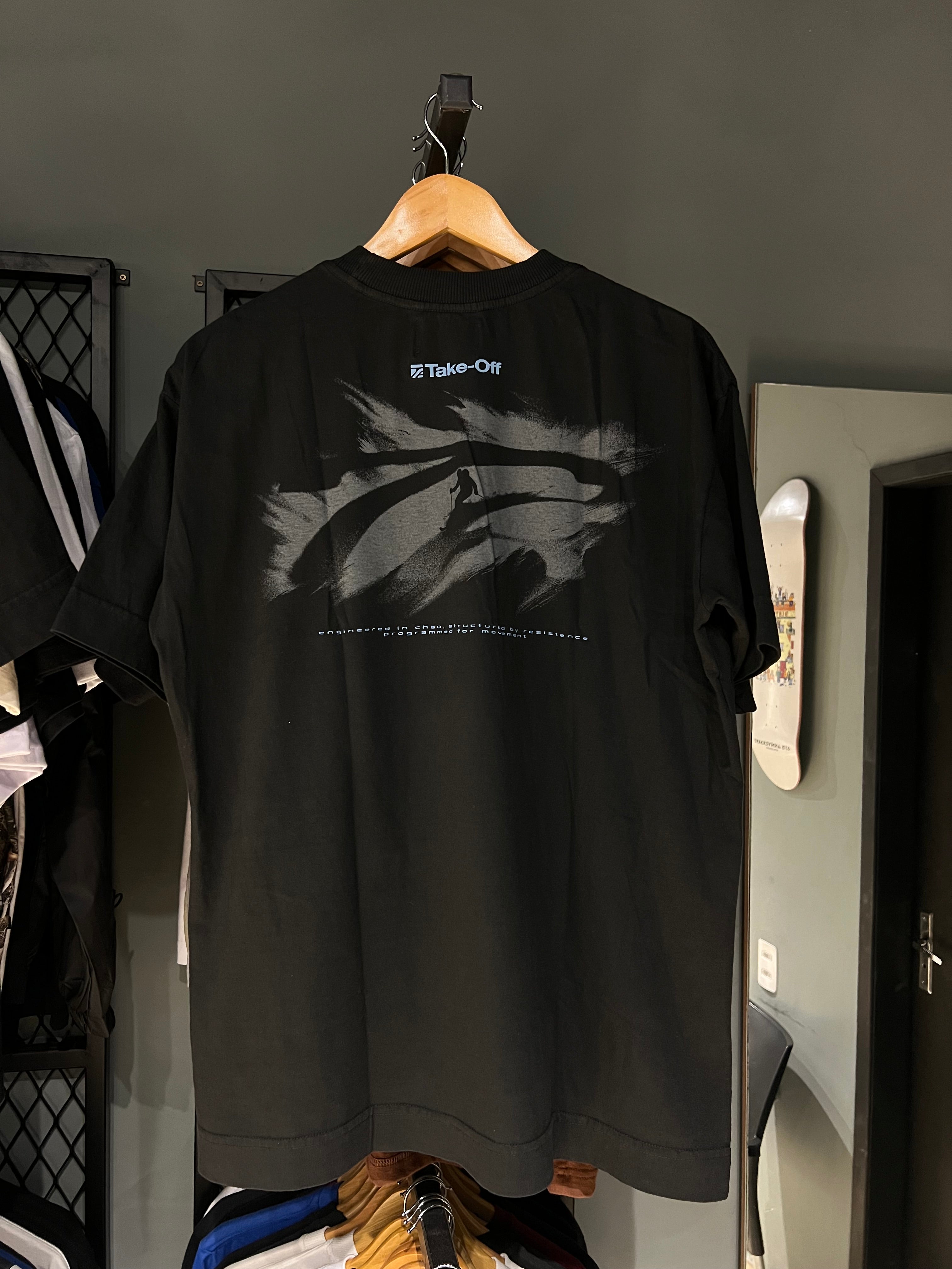 Camisa Take Off Snowfield Black