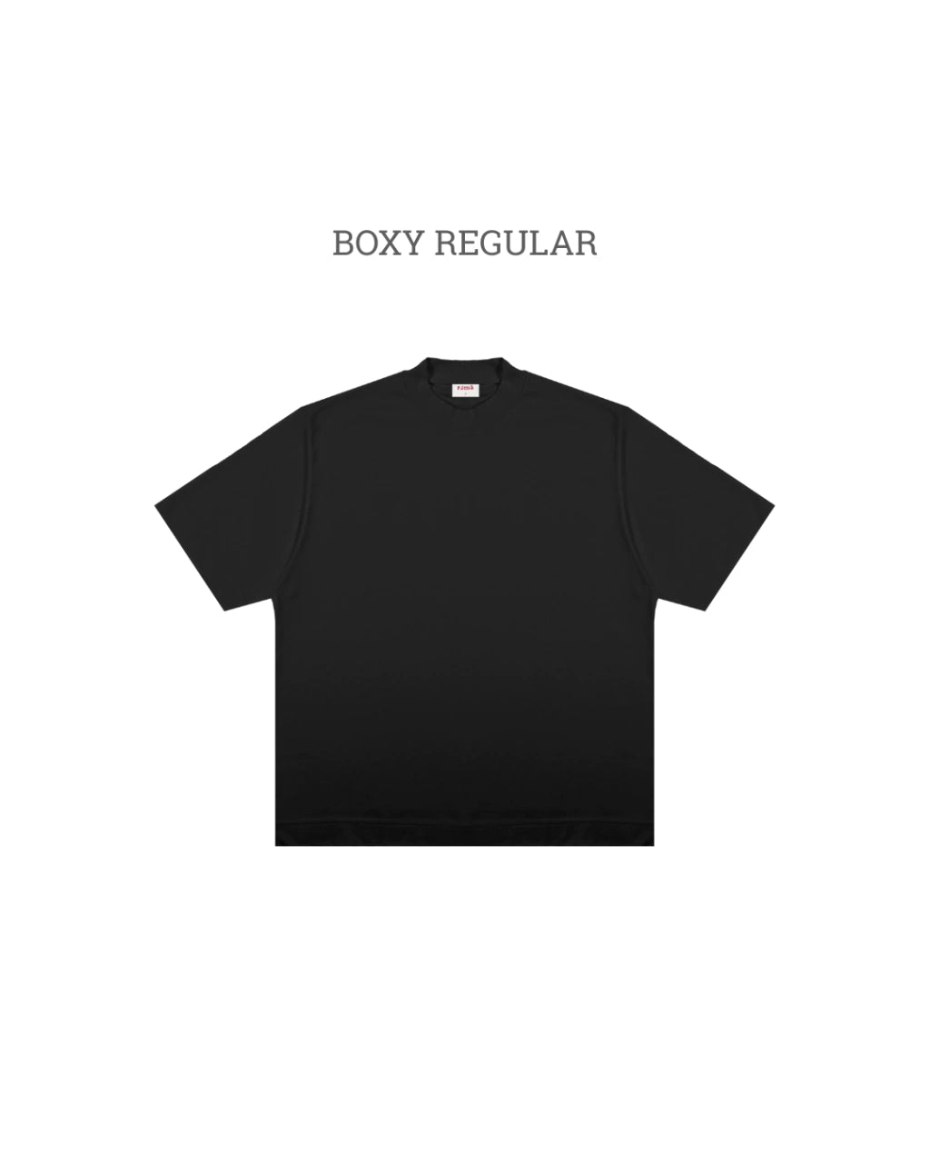 CAMISA ROMÃ BOXY REGULAR PRETA