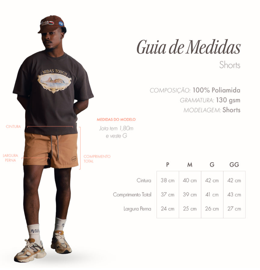 SHORTS MIDAS MDT BLACK