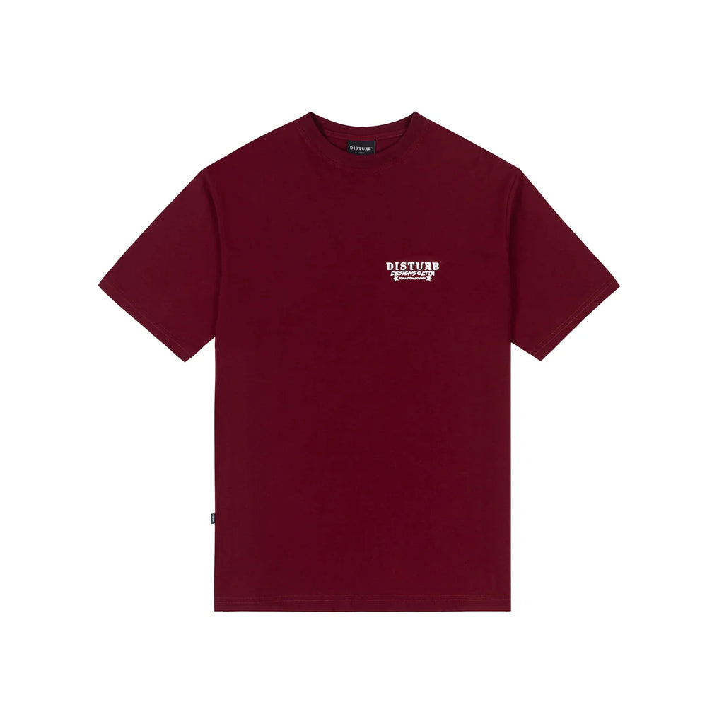 CAMISA DISTURB PEN BURGUNDY