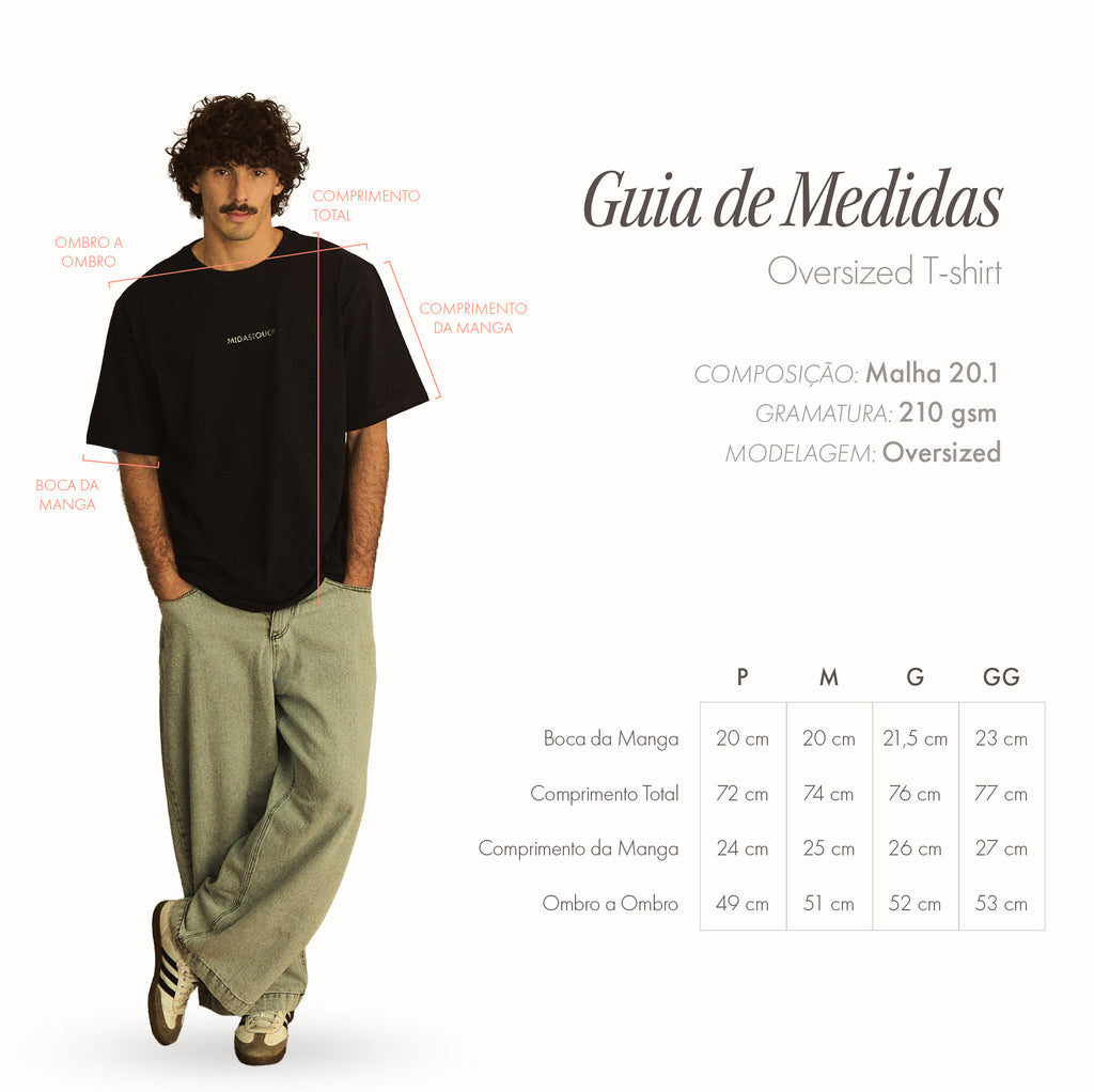 Camisa Midas Silver Black