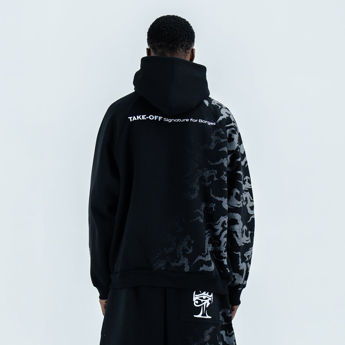 MOLETOM TAKE OFF x BORGES SIGNATURE BLACK
