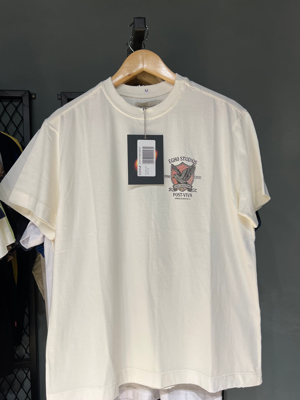 CAMISA EGHO BIRD WHITE
