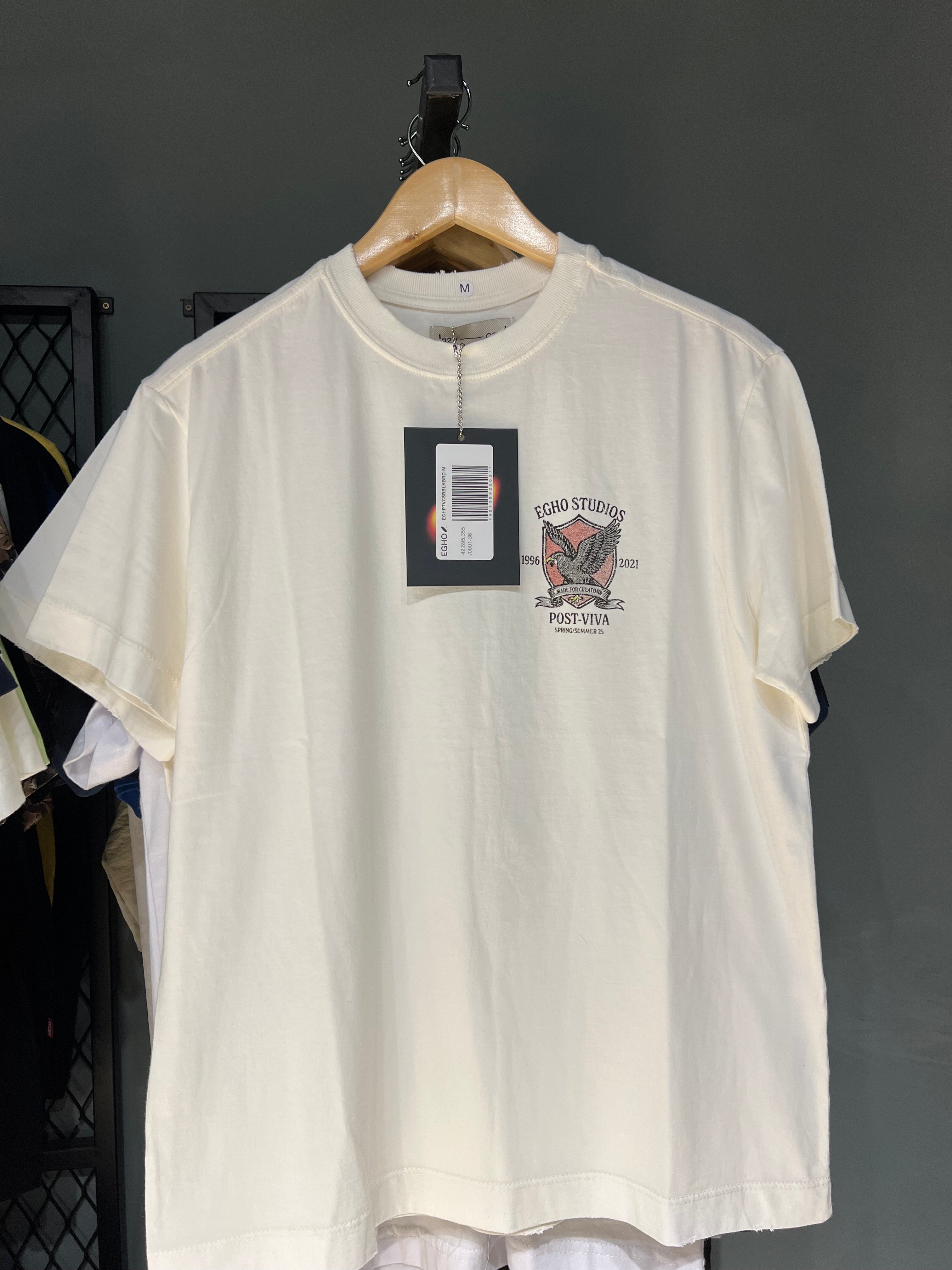 CAMISA EGHO BIRD WHITE