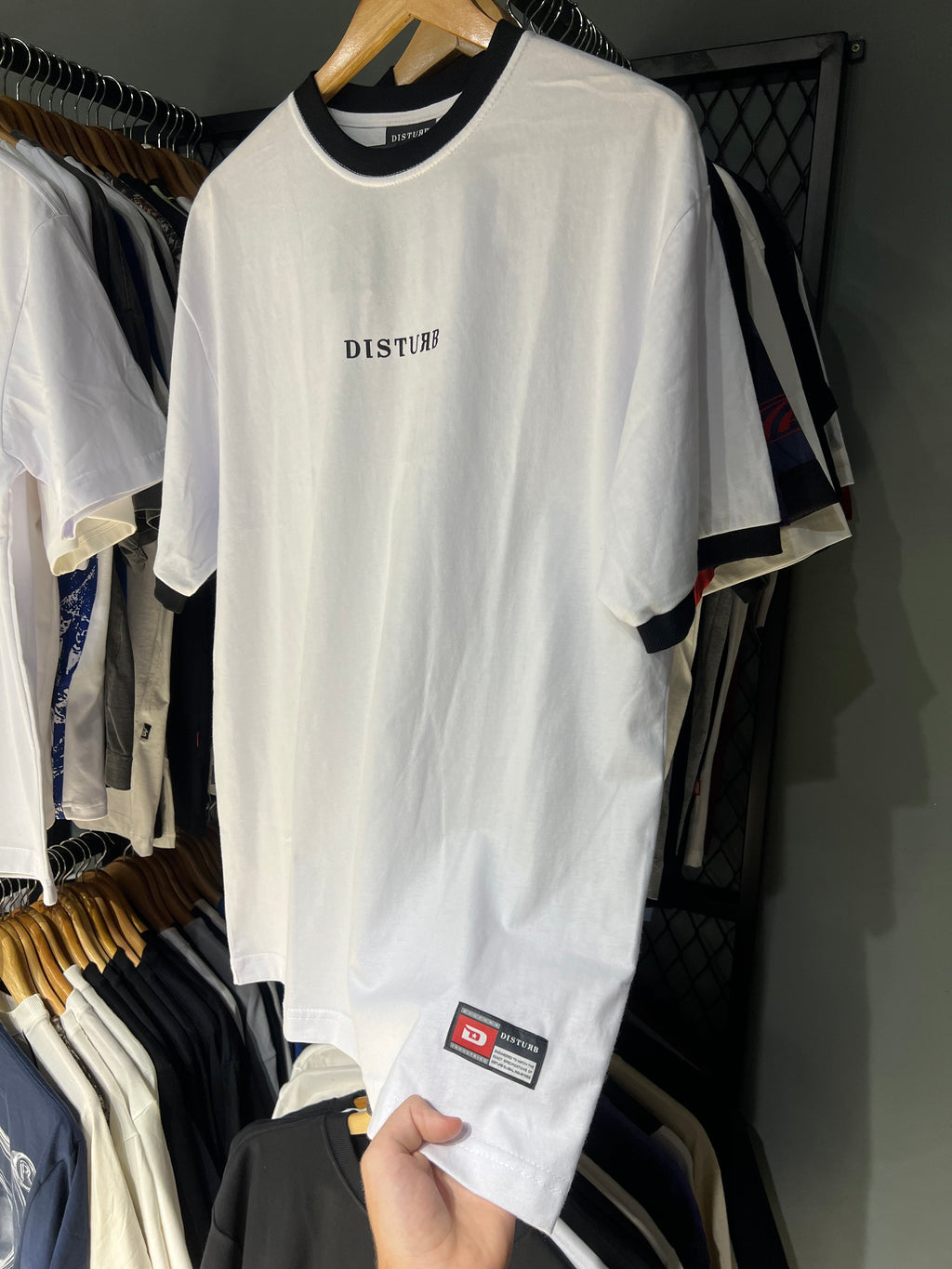 CAMISA DISTURB EDGE WHITE