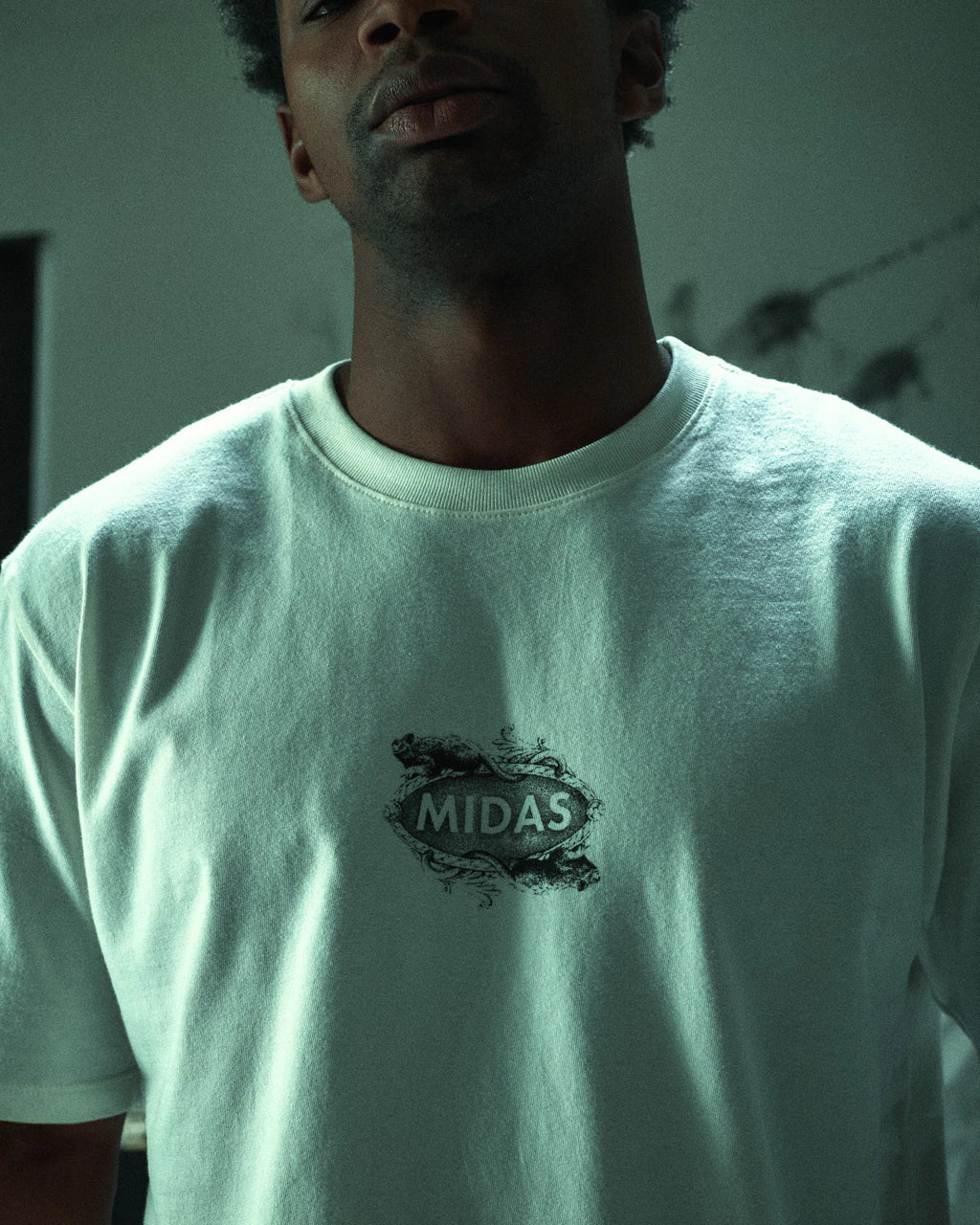CAMISA MIDAS SCULPTURE WHITE