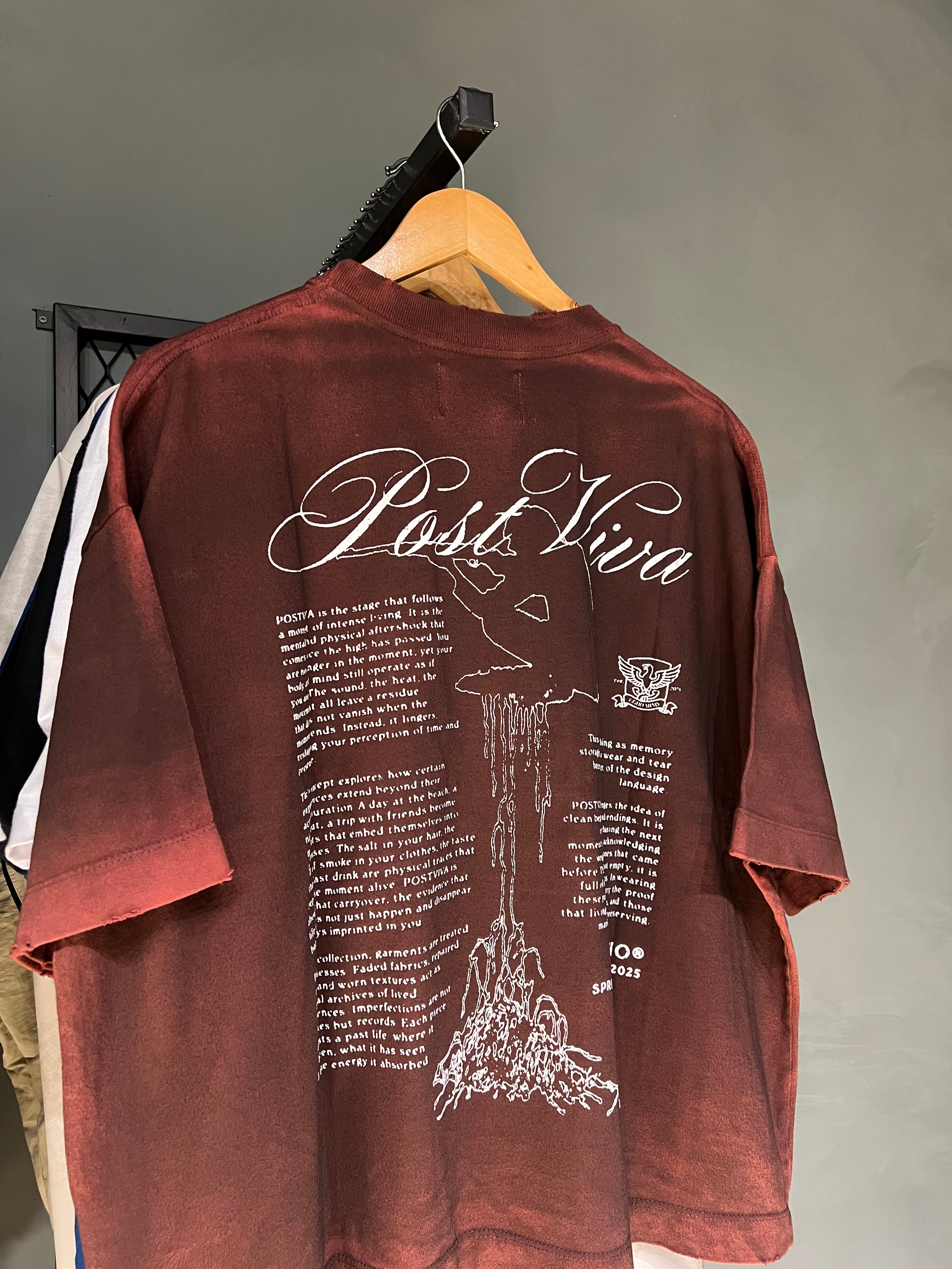 CAMISA EGHO HUNTER BOXY VINHO