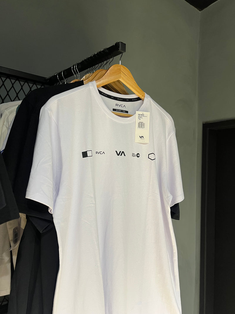 CAMISA RVCA BRAND REFLECT WHITE