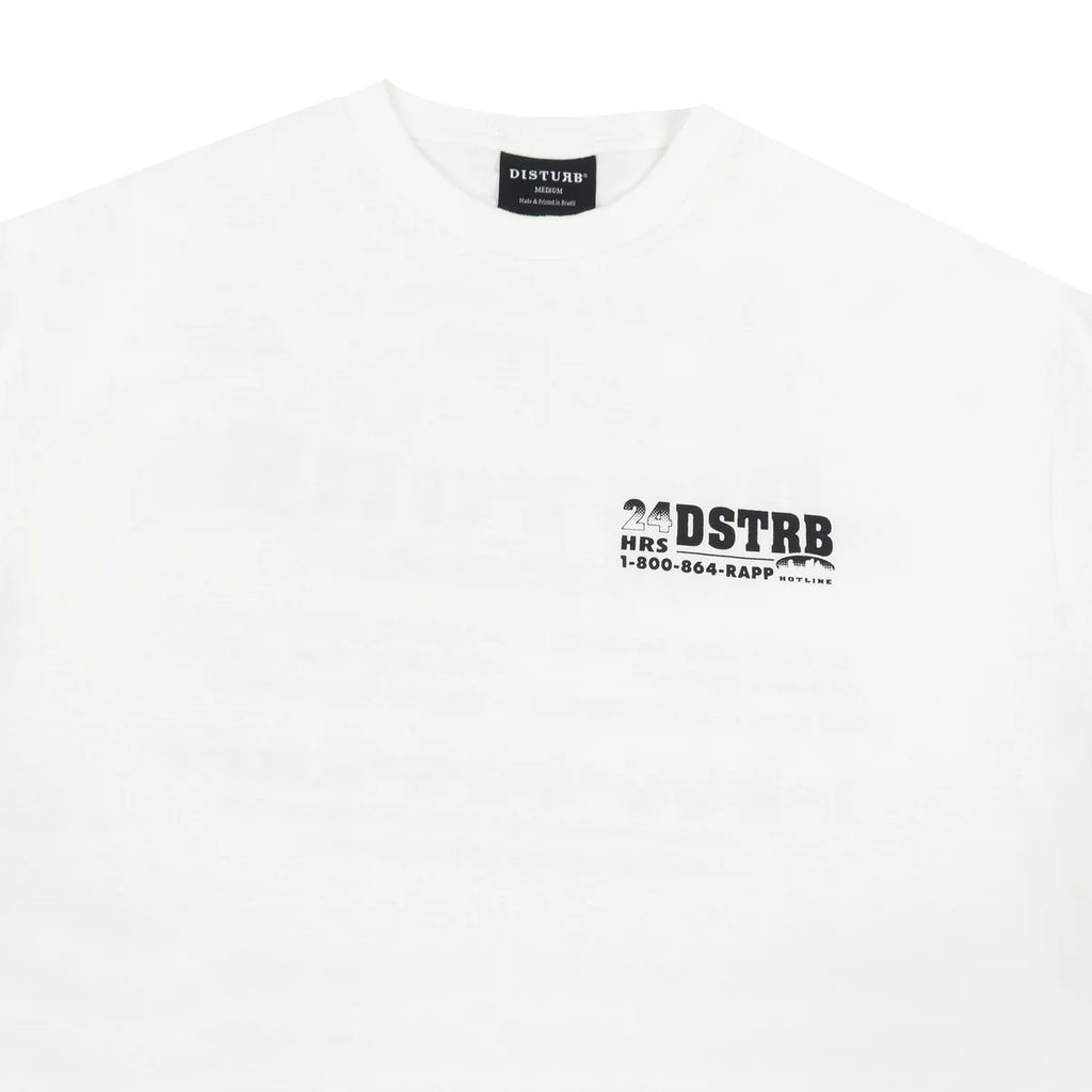 CAMISA DISTURB HOTLINE WHITE