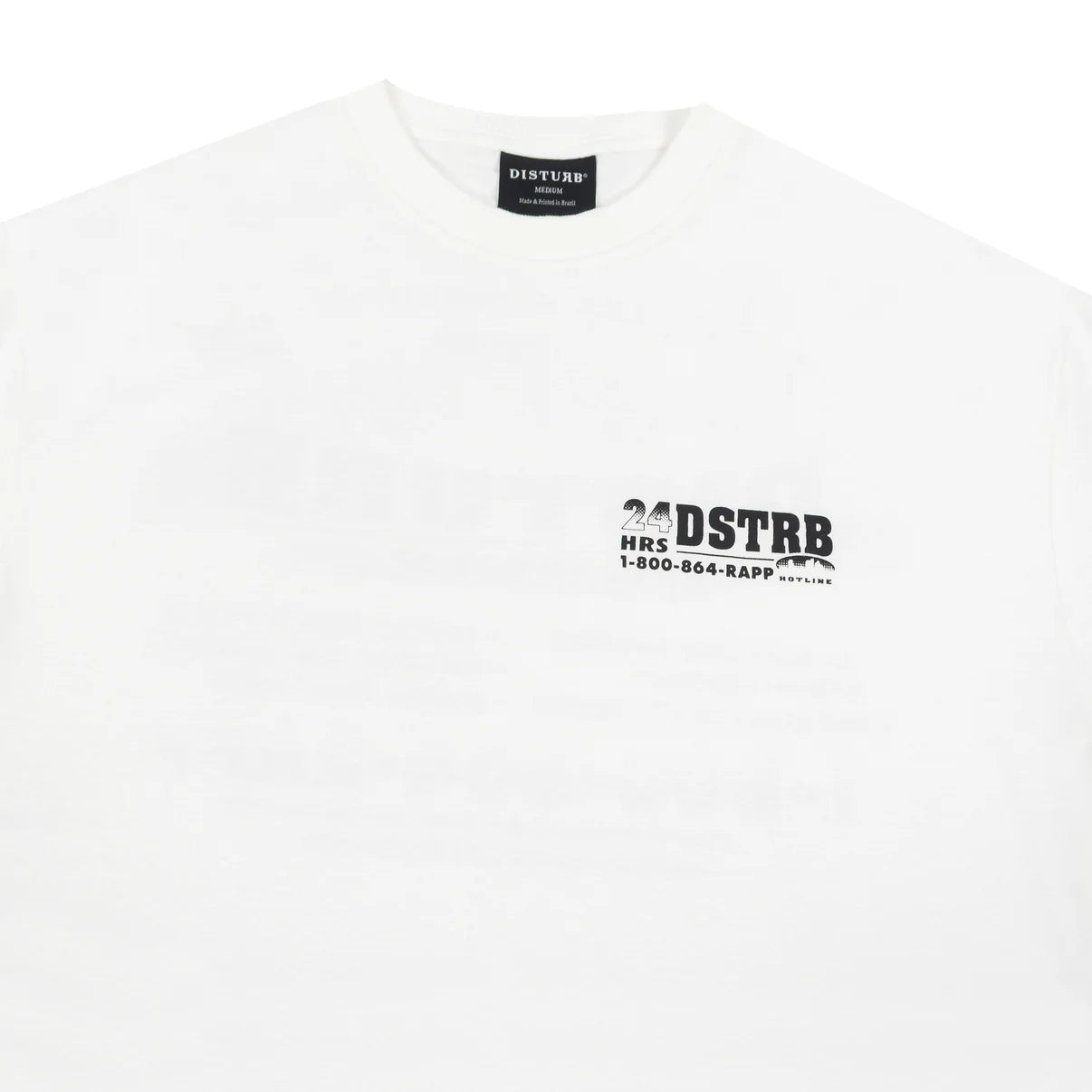 CAMISA DISTURB HOTLINE WHITE