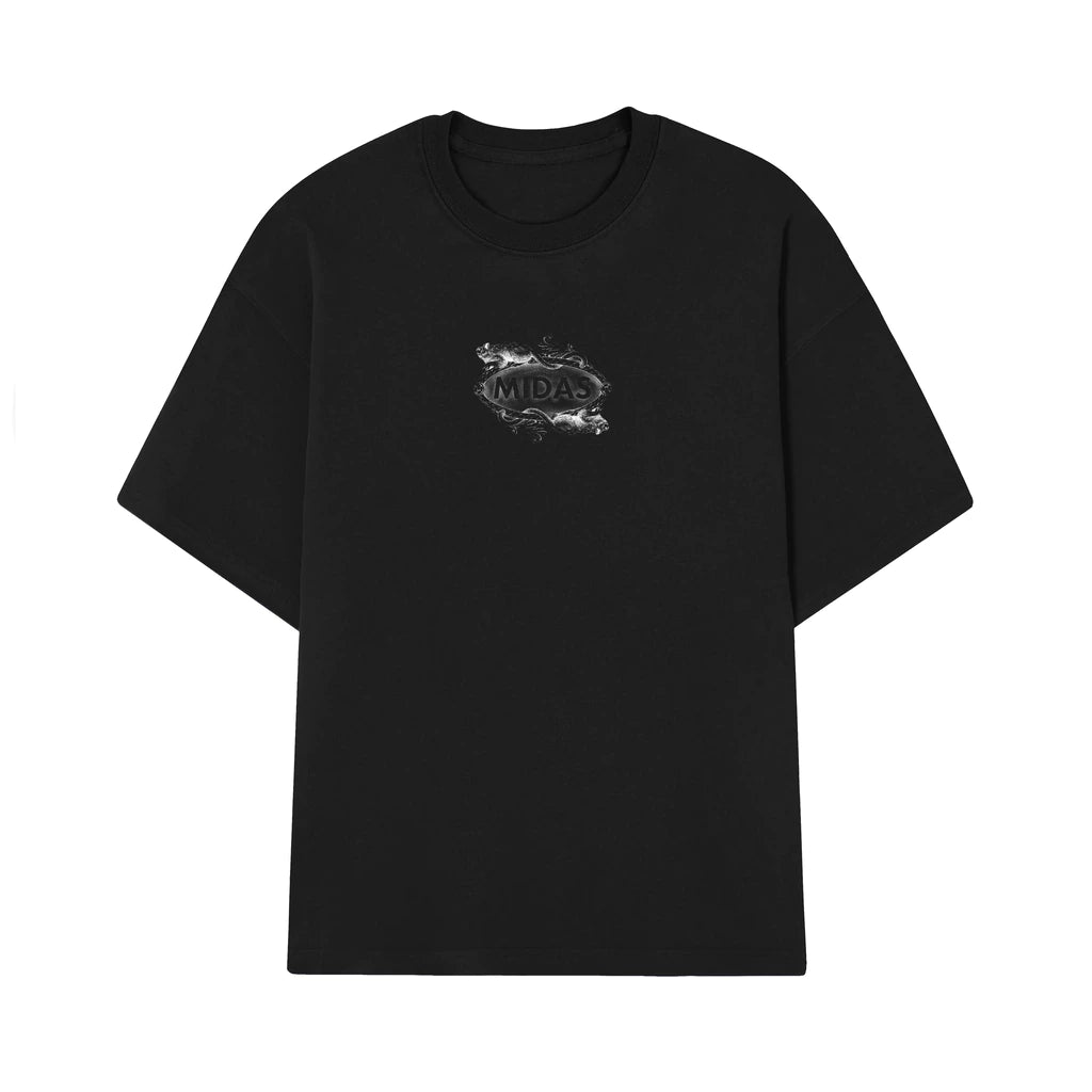 CAMISA MIDAS SCULPTURE BLACK