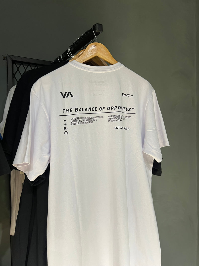 CAMISA RVCA BRAND REFLECT WHITE