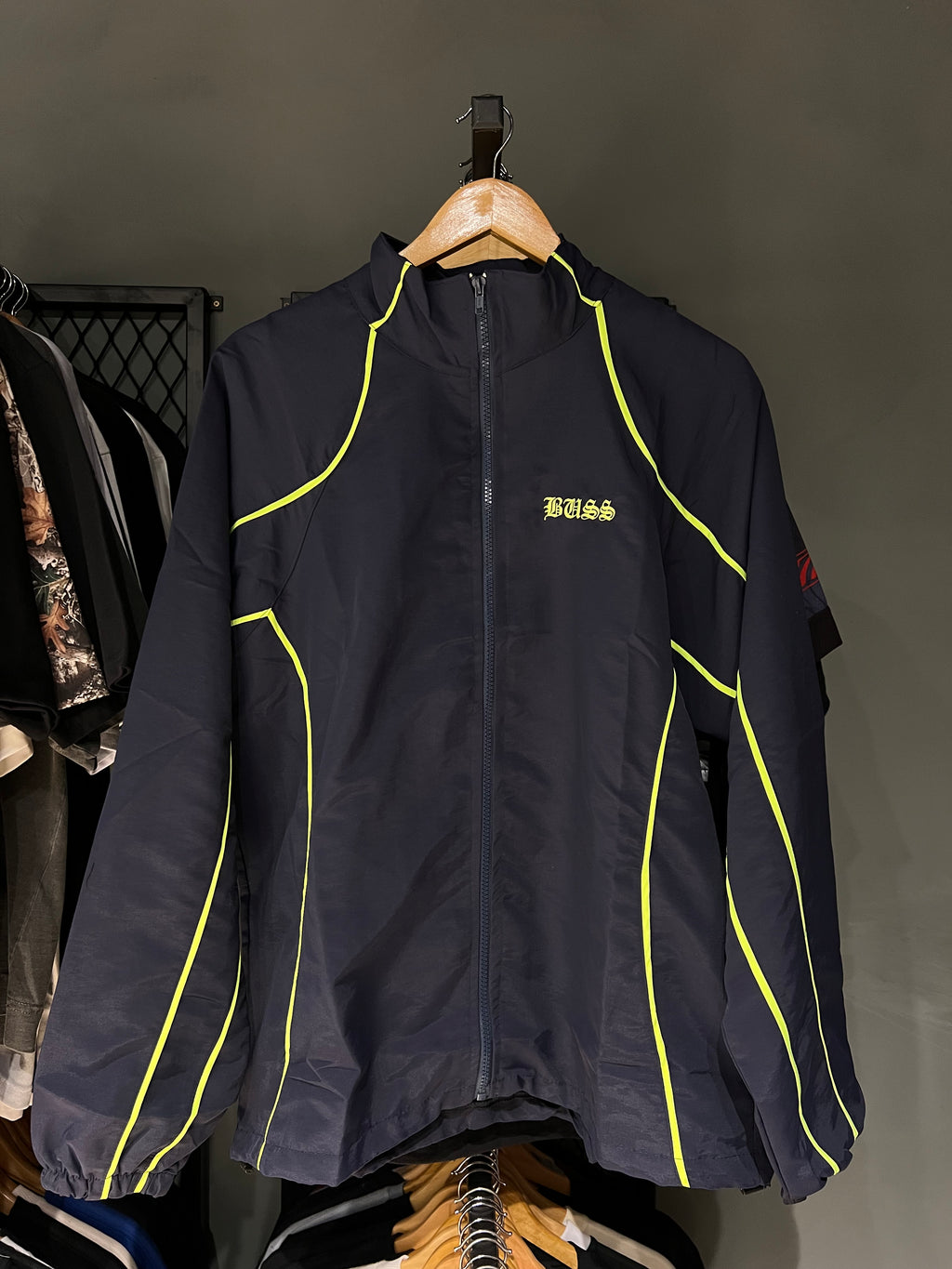 TRACK JACKET BUSS AZUL