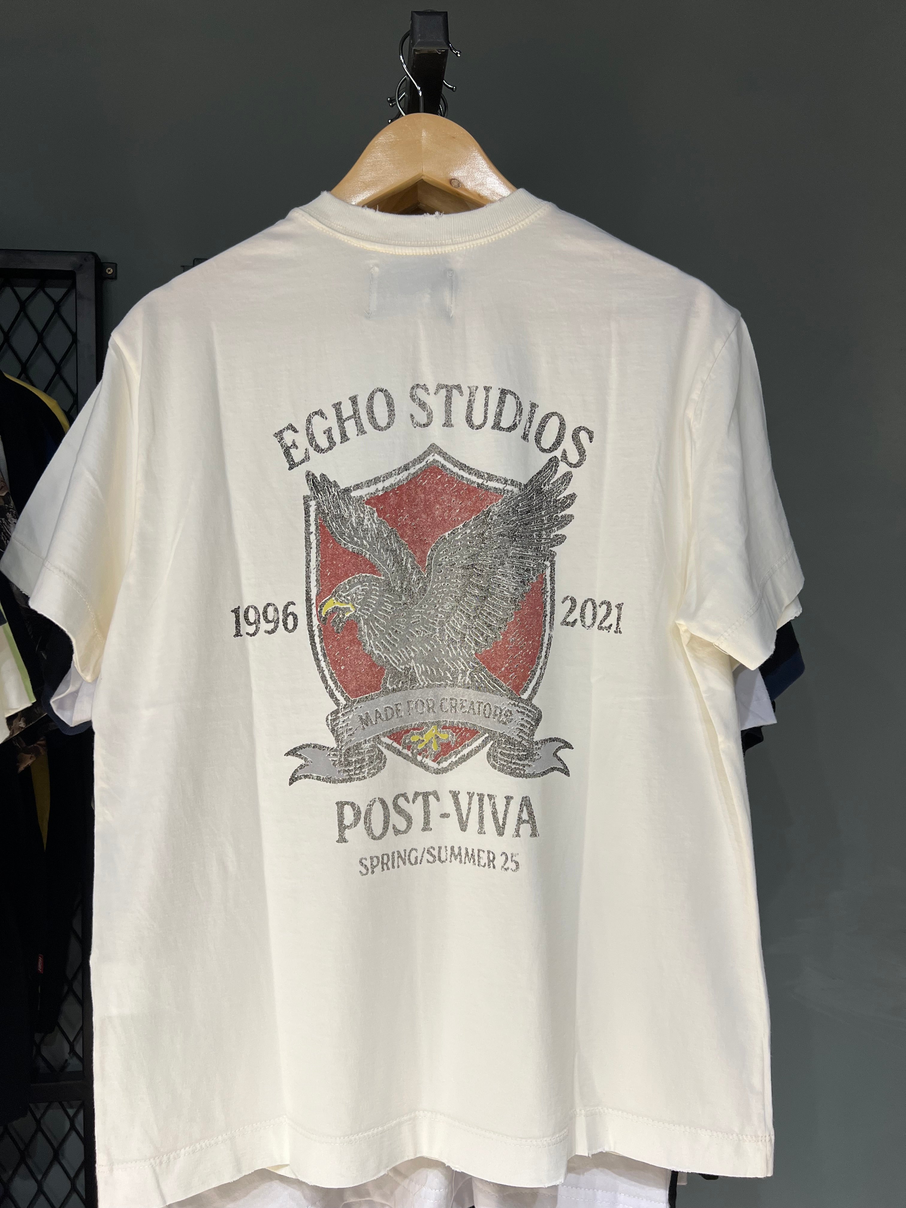 CAMISA EGHO BIRD WHITE