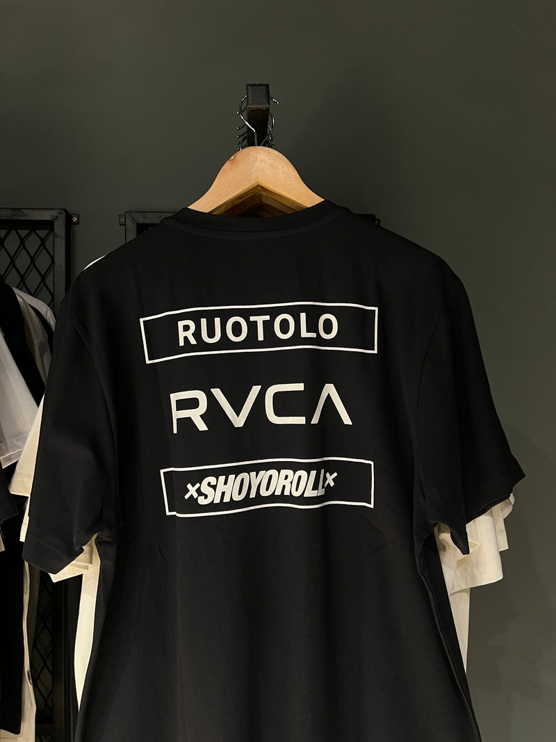 CAMISA RVCA x RUOTOLO BLACK