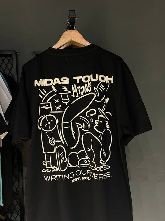 CAMISA MIDAS SKETCH BLACK