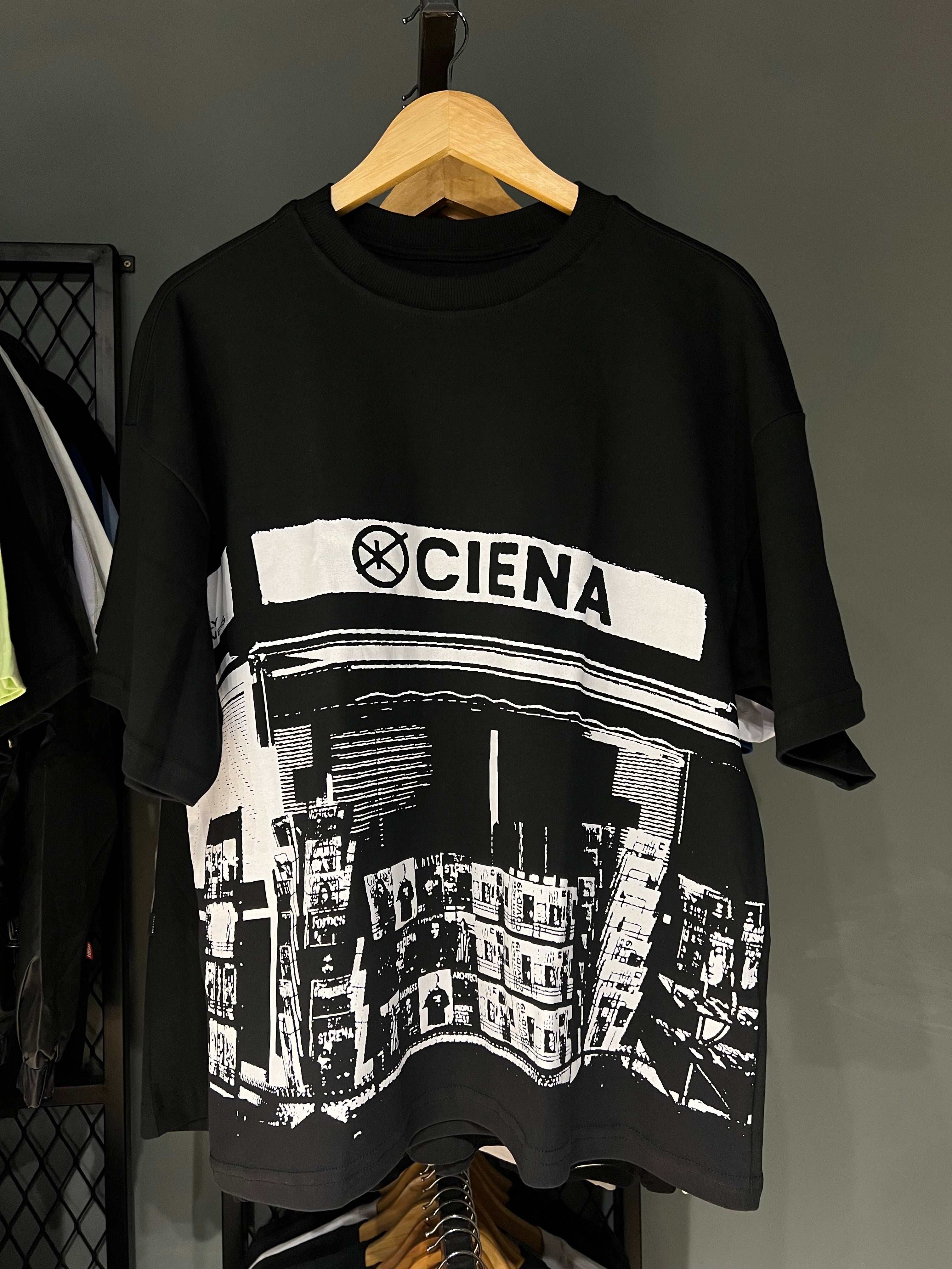 CAMISA CIENA NEWSTAND BLACK