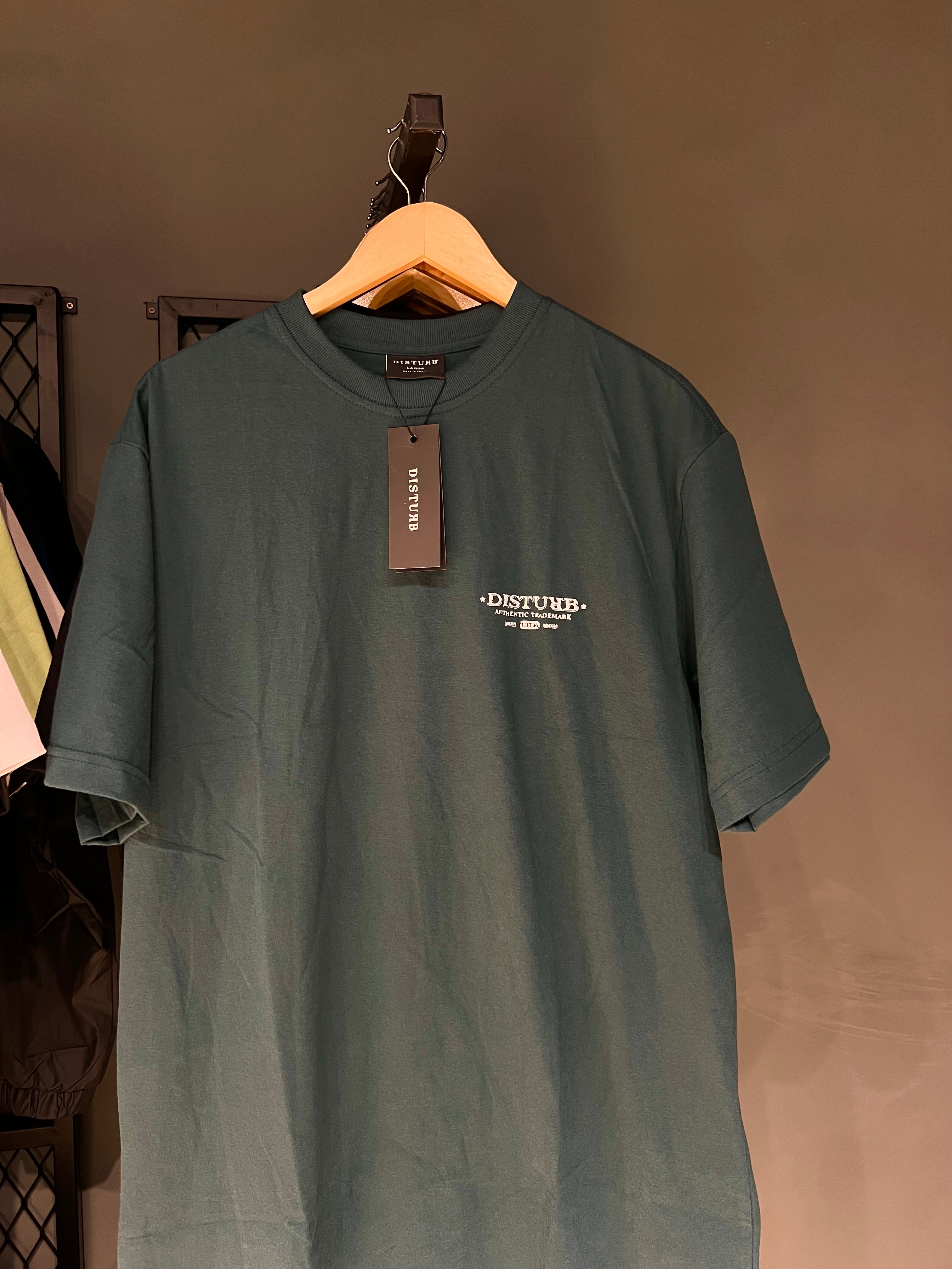 CAMISA DISTURB HARDWARE GREEN