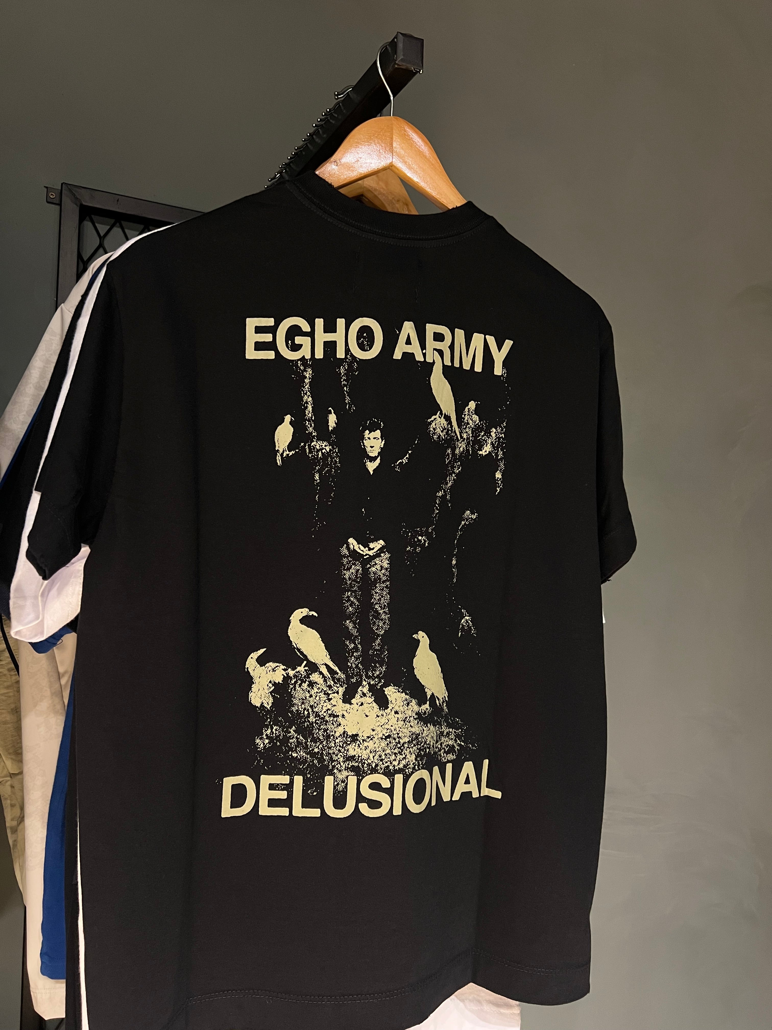 CAMISA EGHO DELUSIONAL BLACK