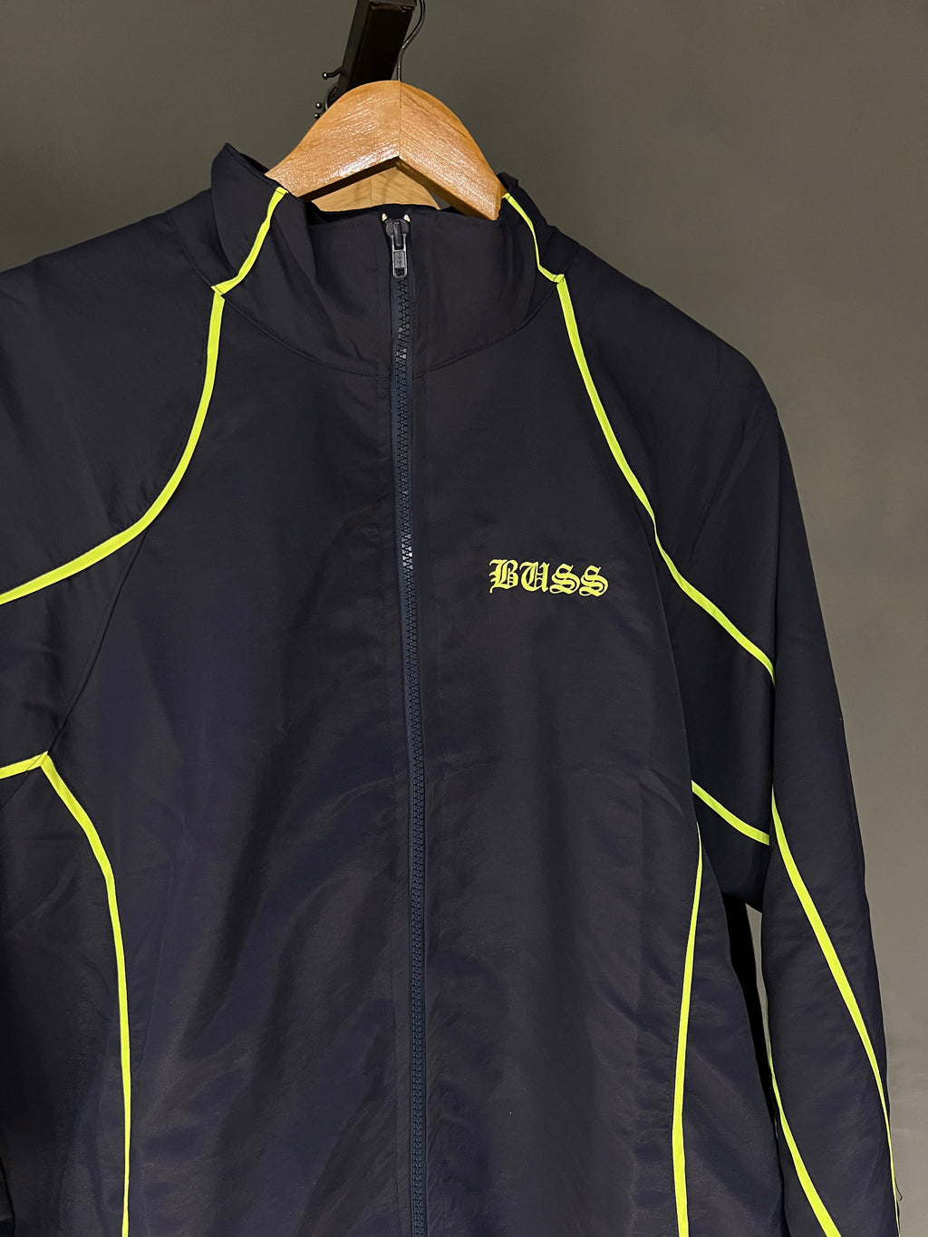 TRACK JACKET BUSS AZUL