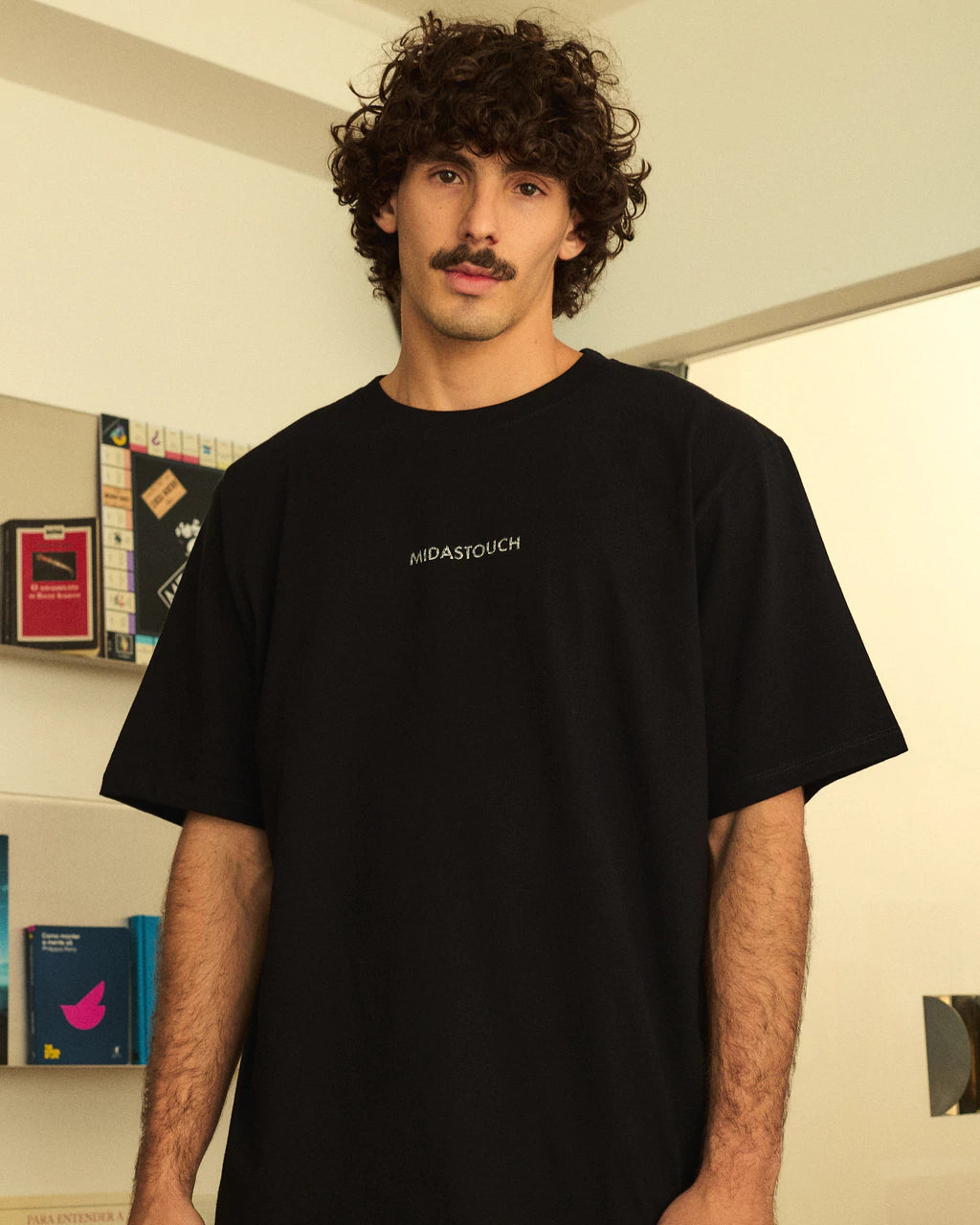 Camisa Midas Silver Black