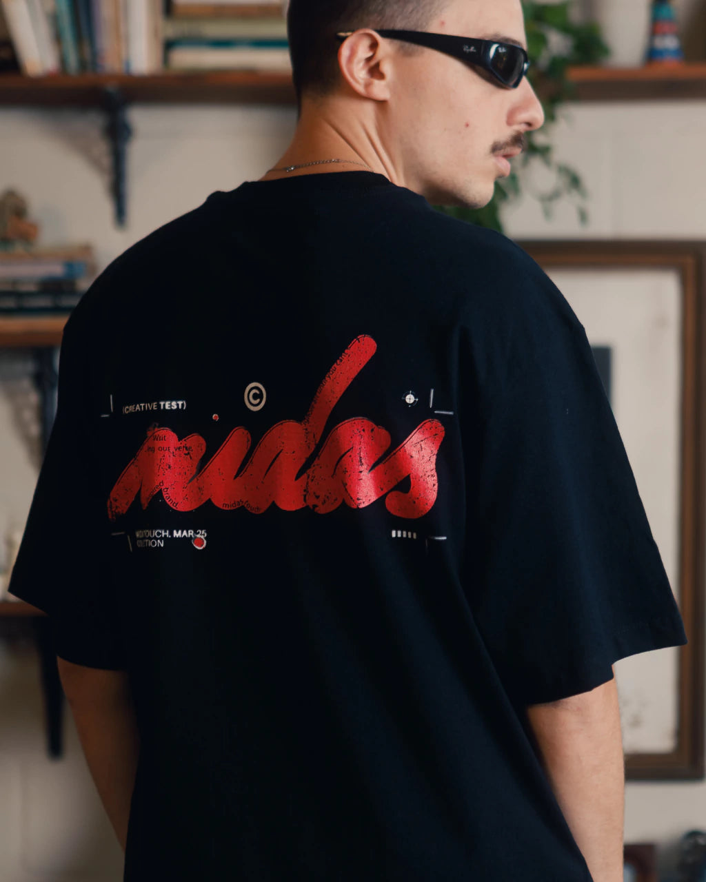 CAMISA MIDAS PRINT BLACK