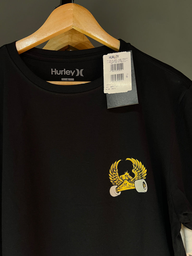 CAMISA HURLEY HARD WINGS BLACK