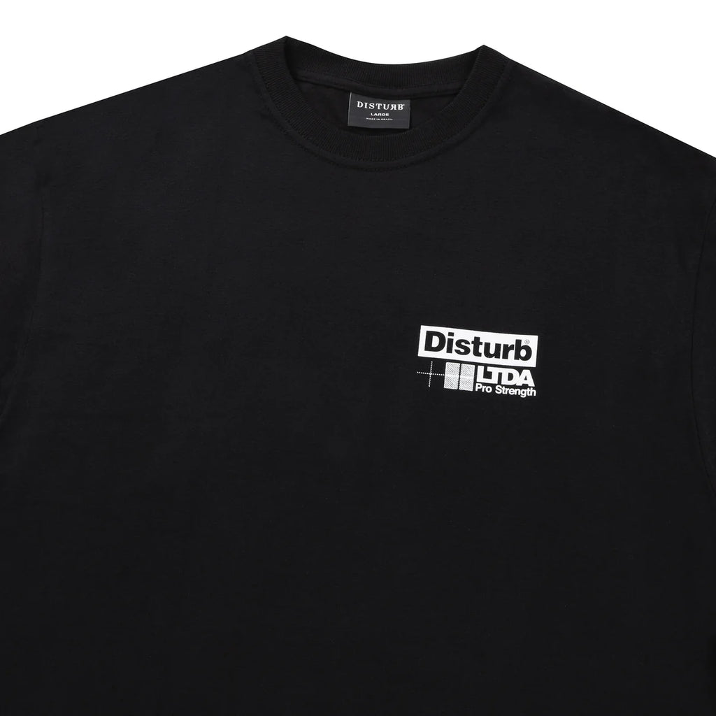 CAMISA DISTURB BOND BLACK