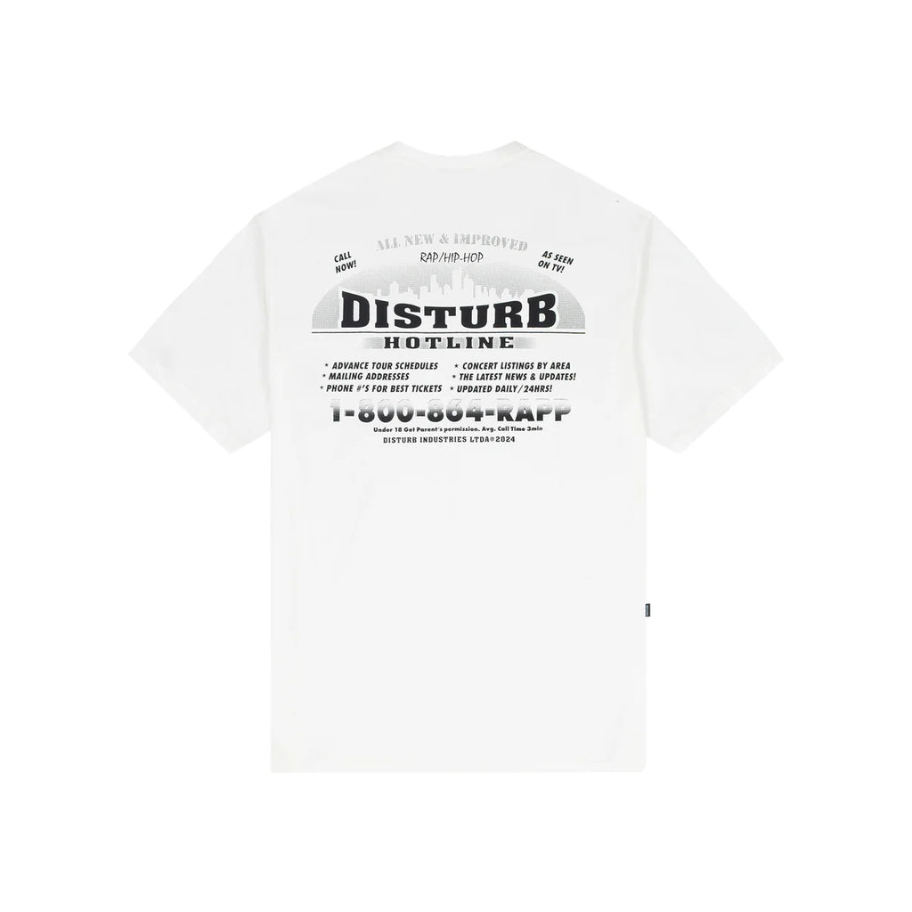 CAMISA DISTURB HOTLINE WHITE