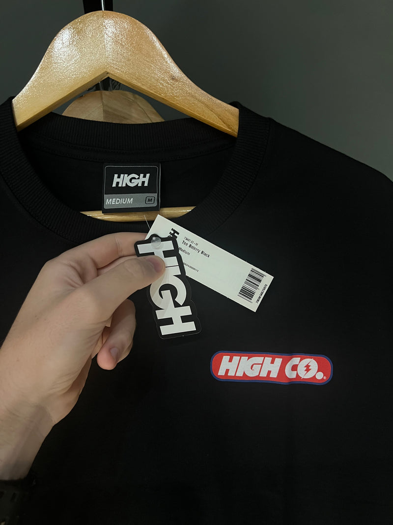 CAMISA HIGH BATTERY BLACK