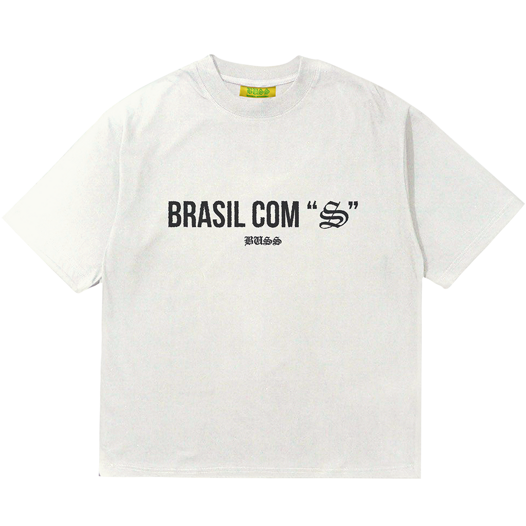 CAMISA BUSS BRASIL S WHITE