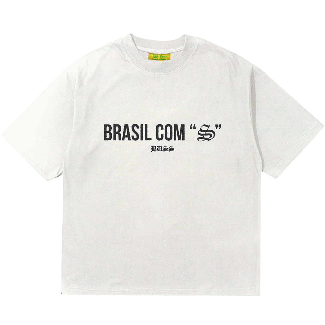 CAMISA BUSS BRASIL S WHITE