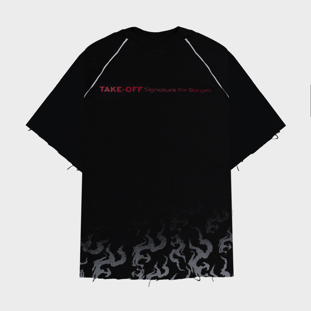 CAMISA TAKE OFF x BORGES SYMBOL BLACK