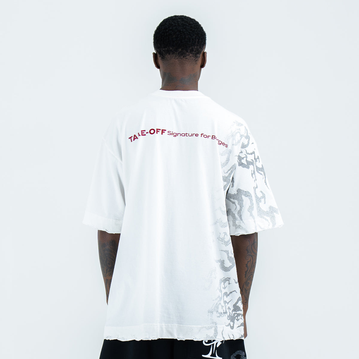 CAMISA TAKE OFF x BORGES SIGNATURE WHITE
